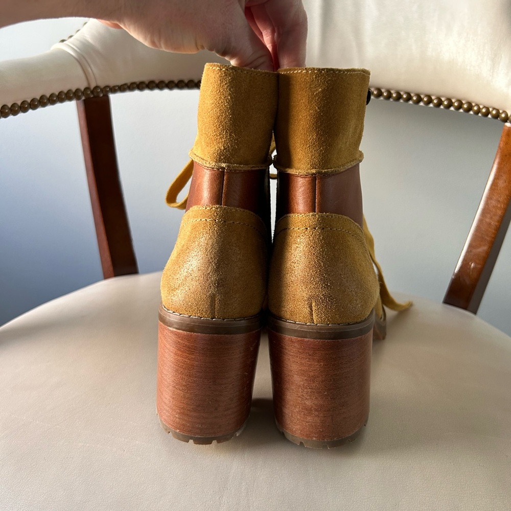 Frye & Co brown chunky boots - Picture 3 of 8